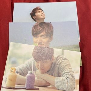 Lee min Ho postcard